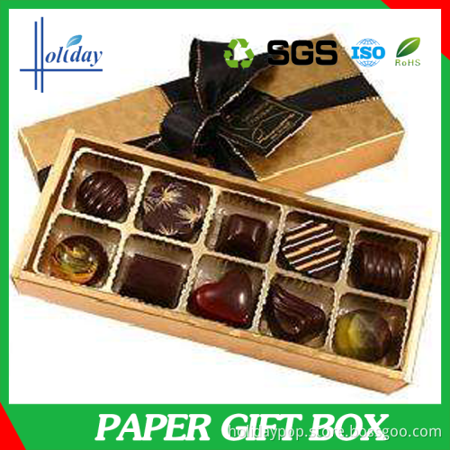 Best Price High Quality Pape Fancy Chocolate Packaging Gift Box Luxury Factory supply